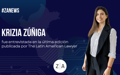 Krizia Zúñiga fue entrevistada en la última edición publicada por The Latin American Lawyer